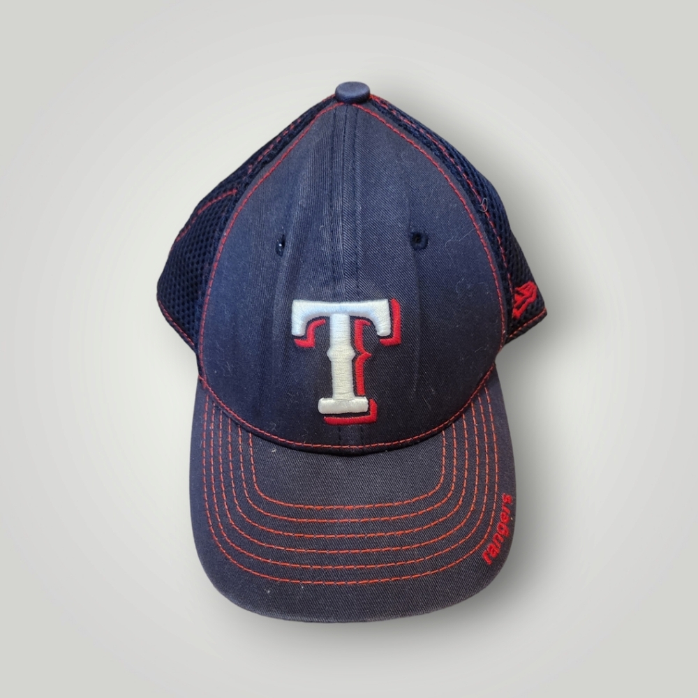 youth New Era Texas Rangers mlb Baseball Hat Cap MLB Classic T logo